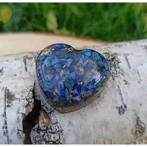 Orgonitové srdíčko moudrost komunikace II. 3 cm