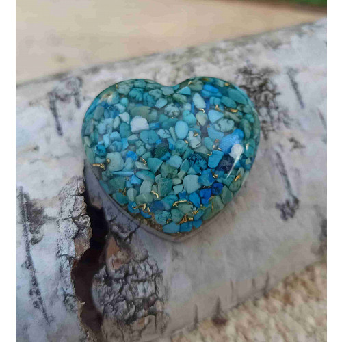 Orgonitové srdíčko snění II. 3 cm