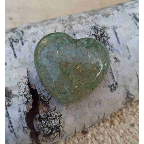 Orgonitové srdíčko jasné vidění II. 3 cm