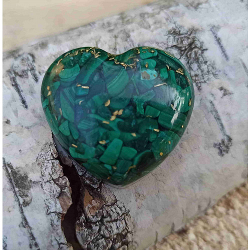 Orgonitové srdíčko nevinnost II. 3 cm