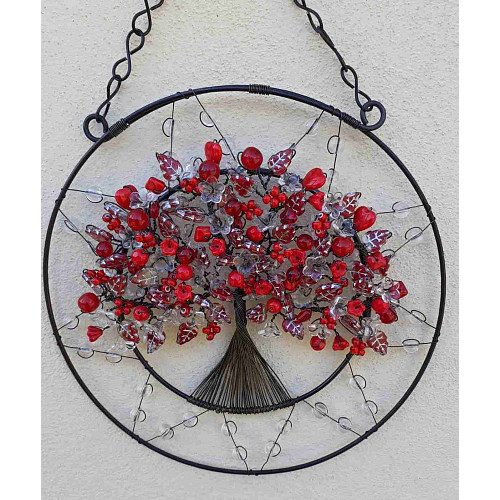 Drátovaný strom života - probuzení lásky 20 cm