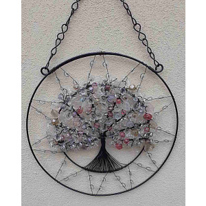 Drátovaný strom života Sebeláska 24 cm