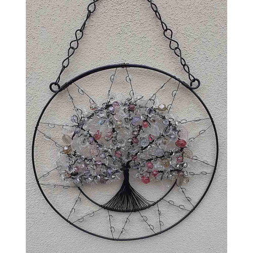 Drátovaný strom života Sebeláska 24 cm