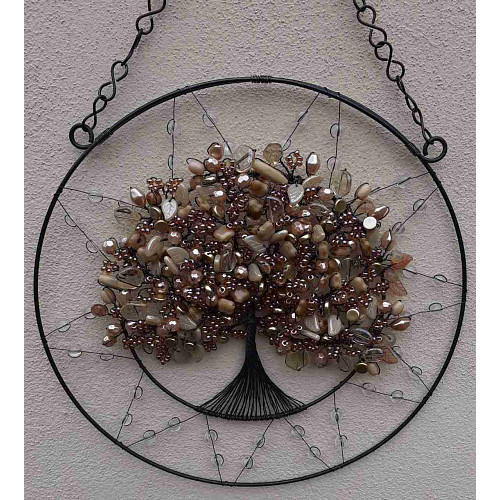 Strom života podzimní listí 25 cm