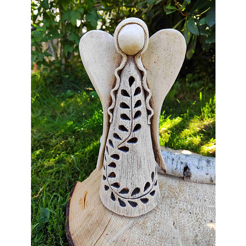 Vánoční svícen anděl 30 cm