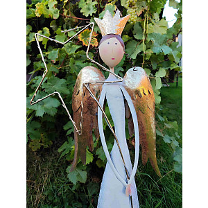 Anděl Strážný s LED hvězdičkou 88 cm