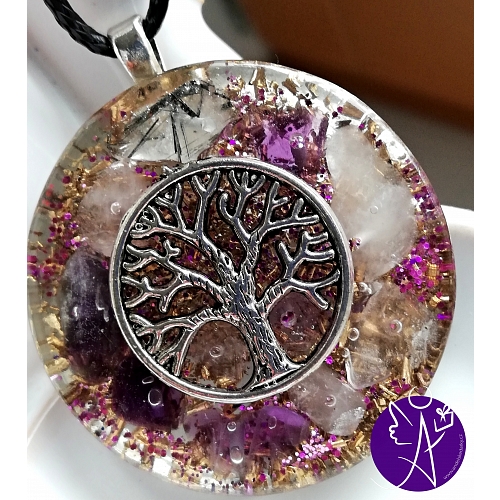 Orgonit strom života - spirituální vibrace 3,5 cm