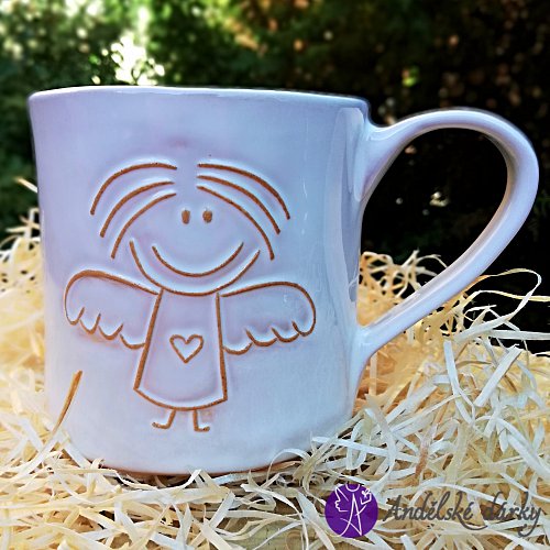 Andělský hrneček - keramika 250 ml