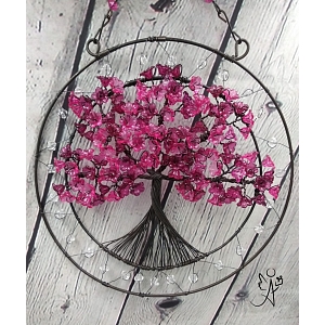 Drátovaný strom života - spirituální napojení 20 cm