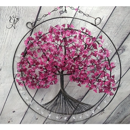 Drátovaný strom života - spirituální napojení 30 cm