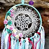Lapač snů krajkový - pro Bohyni 16,5 cm x 54 cm