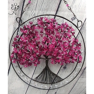 Drátovaný strom života - spirituální napojení  25 cm