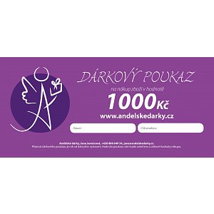 Dárkový poukaz 1000