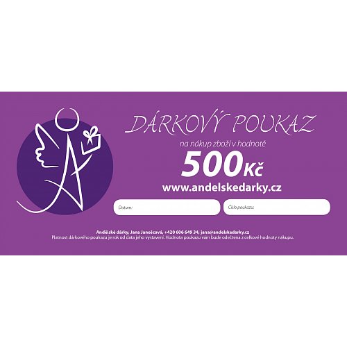 Dárkový poukaz 500