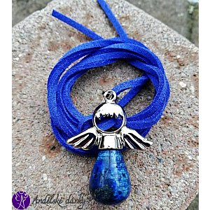 Andílek Lapis lazuli 3,5 x 2,5 cm