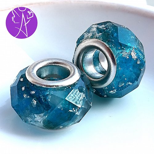 Orgonitový korálek do náramku - duchovní nalazení s apatitem