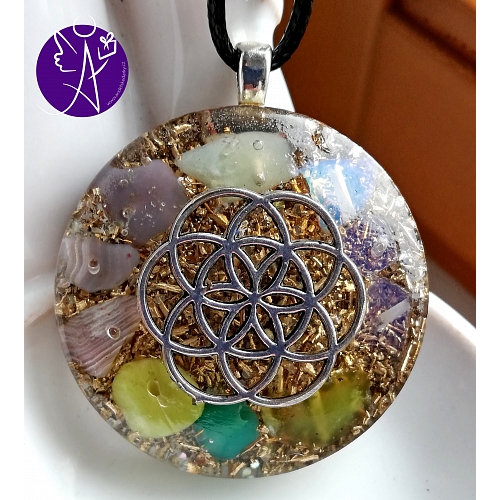 Orgonit květ života - podpora plodnosti a mateřství 3,5cm