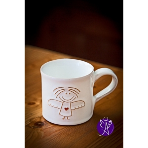 Andělský hrneček - keramika 250 ml