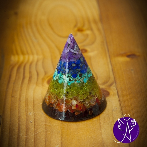 Orgonitový kužel - harmonizace čaker 5 x 6 cm