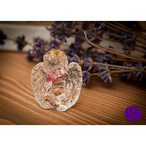 Orgonitový anděl - andělská ochrana - hmatka 4 x 3,5 cm