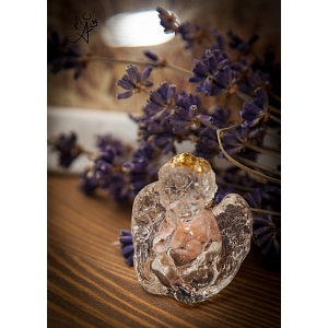 Orgonitový anděl - andělská ochrana - hmatka 4 x 3,5 cm