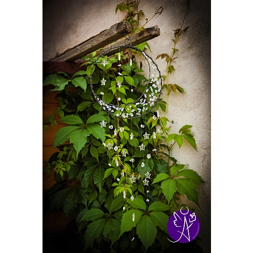 Drátěná slunohra - zvonkohra  měsíční svit