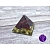 Orgonitová pyramida granátová láska a pokora 2,5 x 2,5 cm