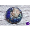 Orgonitová hmatka polokoule rodochrozit a lapis lazuli 5 x 4 cm