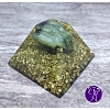 Mayská orgonitová pyramida Smaragd 3,5 x 3,5 x 2,5 cm