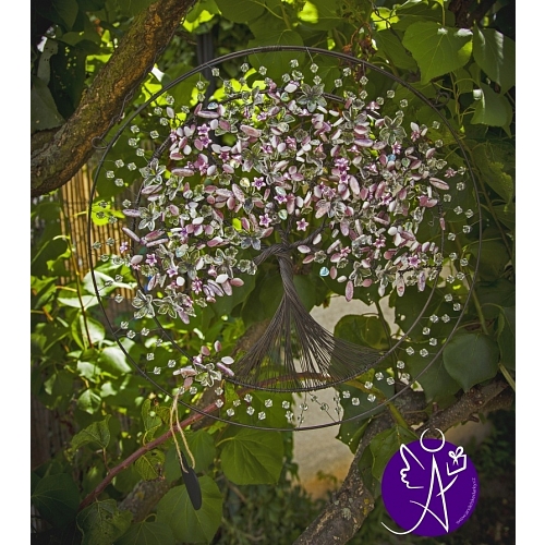 Drátovaný strom života - něžnost a láska 38 cm