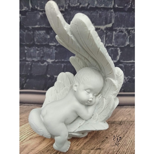 Andělská soška Křídla lásky 9 cm