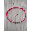 Náramek ochranný láska a soucit - růžový - velikost nastavitelná