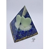 Orgonitová pyramida Světlo bezpečí, moudrosti a lásky  6 x 6 cm