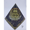Orgonitová pyramida Životní energie  6 x 6 cm