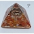Orgonitová pyramida harmonizace 2. čakry se symbolem 4 x 4 cm