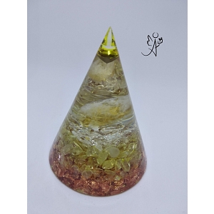 Orgonitový kužel Volám slunce  6,5 x 5 cm