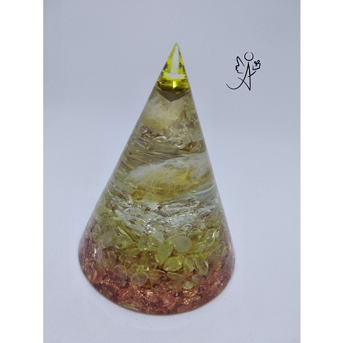 Orgonitový kužel Volám slunce  6,5 x 5 cm