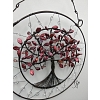 Drátovaný strom života podzimní naděje II 20 cm sklo