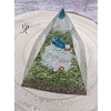 Orgonitová pyramida Sebeprobuzení 6 x 6 cm