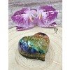 Orgonitové srdíčko hanrmonizace čaker s šungitem 4,5 x 2 cm