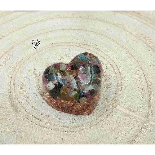 Orgonitové srdíčko Sebeláska 3 cm