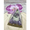Orgonitová pyramida  velká - Intuice 6 x 6 cm