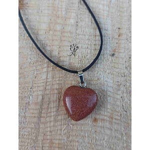 Srdíčko zlatý aventurín 2,3 x 2 x 0,9 cm