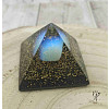 Orgonitová pyramida - magie ženy 4 x 4 cm