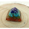 Orgonitová pyramida Harmonizace čaker 4 x 4 cm