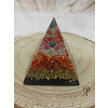 Orgonitová pyramida Síla imunity  6 x 6 cm