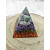 Orgonitová pyramida Životní štěstí 6 x 6 cm
