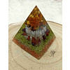 Orgonitová pyramida Ochrana všech Pannen - pro pohodu a lásku 6 x 6 cm