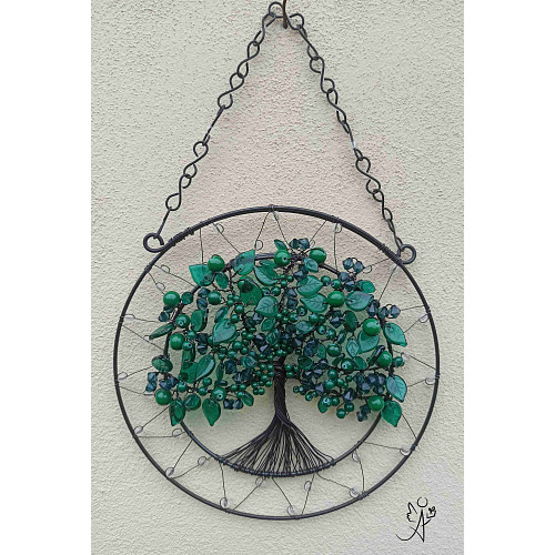 Drátovaný strom života - probuzení přírody  II. 20 cm